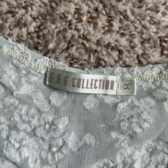 🦋 E.B.C Collection Mint Green Lace Bralette Medium Comfy Casual - Picture 2 of 5